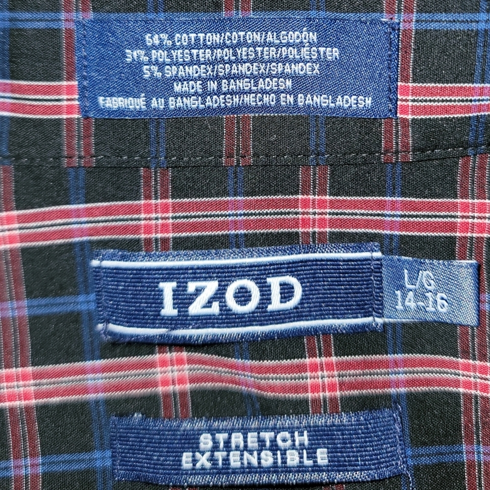 NWOT Boys Izod Dress shirt - Picture 5 of 8